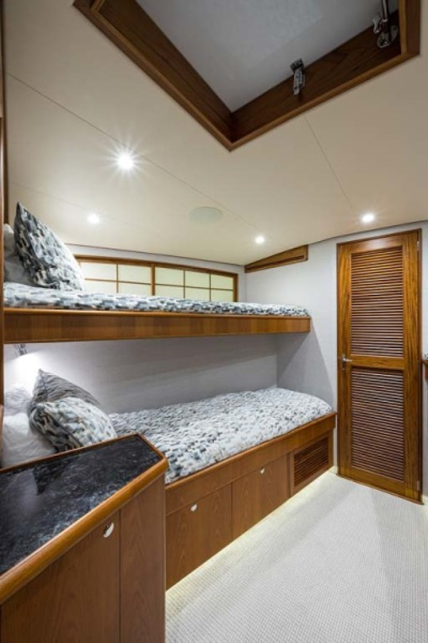 Rybovich-73 Convertible 2018-No Agenda North Palm Beach-Florida-United States-Forward Stateroom Over and Under Bunks to Port-1486344
