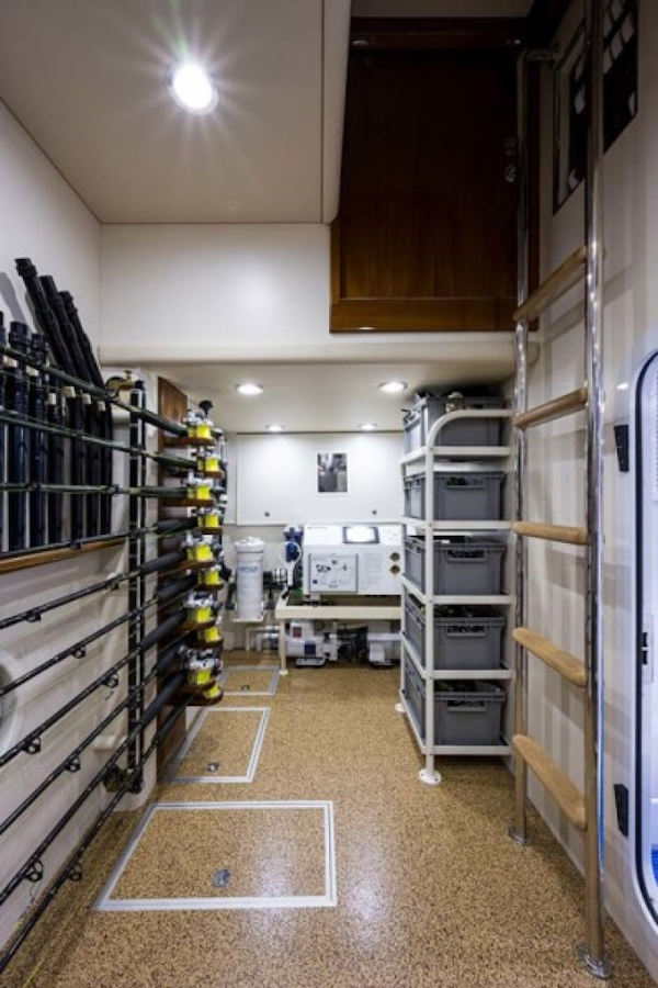 Rybovich-73 Convertible 2018-No Agenda North Palm Beach-Florida-United States-Custom Rod/Reel Storage-1486386