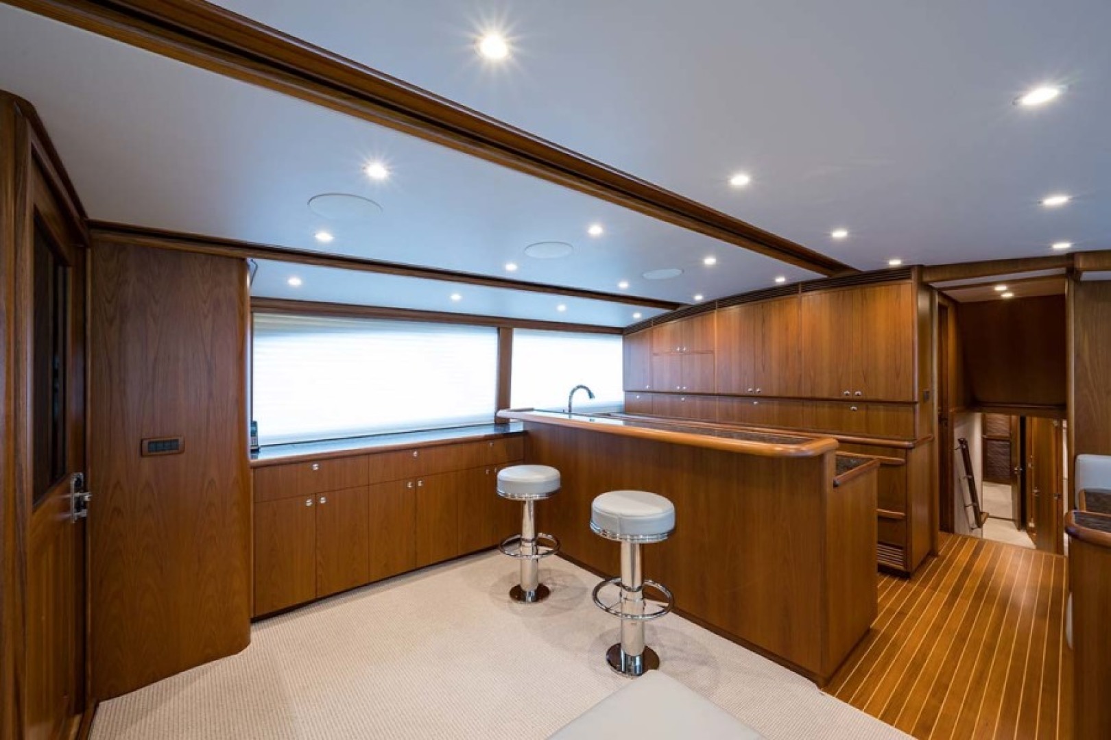 Rybovich-73 Convertible 2018-No Agenda North Palm Beach-Florida-United States-Satin Finished Teak All Around-1486325 | Thumbnail