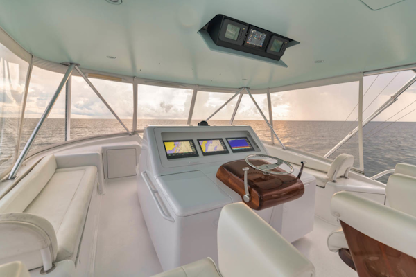 Viking-Convertible 2009-MOLLIE K Key Largo-Florida-United States-Flybridge Port Side Seating-1487411