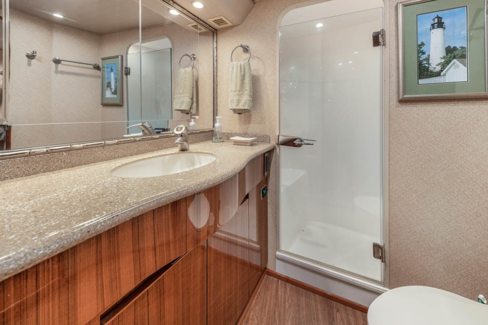 Viking-Convertible 2009-MOLLIE K Key Largo-Florida-United States-Master En-Suite Head And Shower-1487401 | Thumbnail
