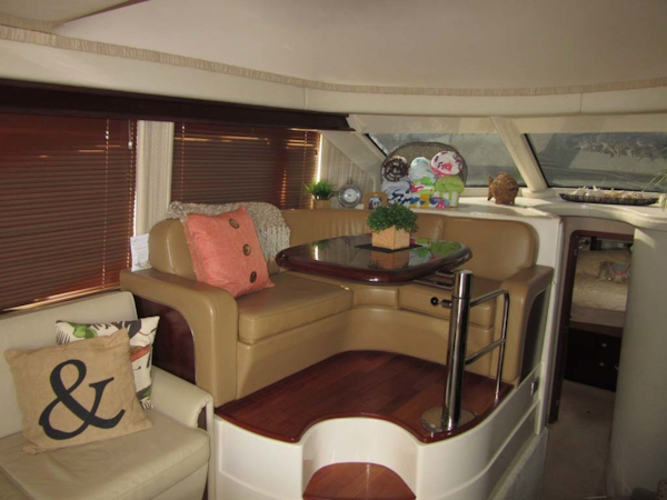 Sea Ray-44 Sedan Bridge 2006-Page Two St Petersburg-Florida-United States-Raised Dinette Port-1490132