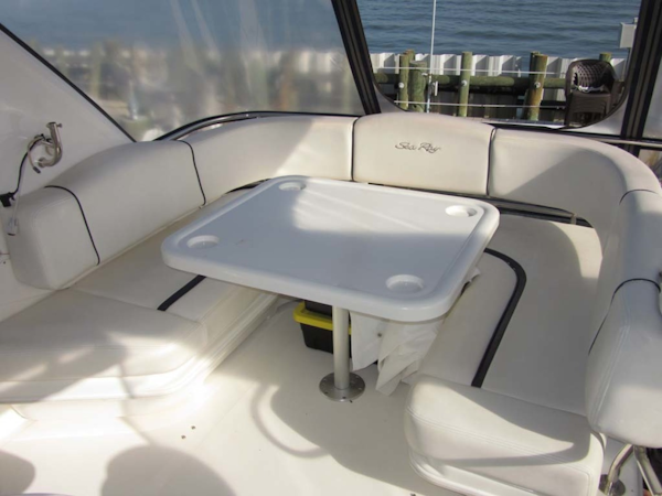 Sea Ray-44 Sedan Bridge 2006-Page Two St Petersburg-Florida-United States-Flybridge Seating And Table-1490141