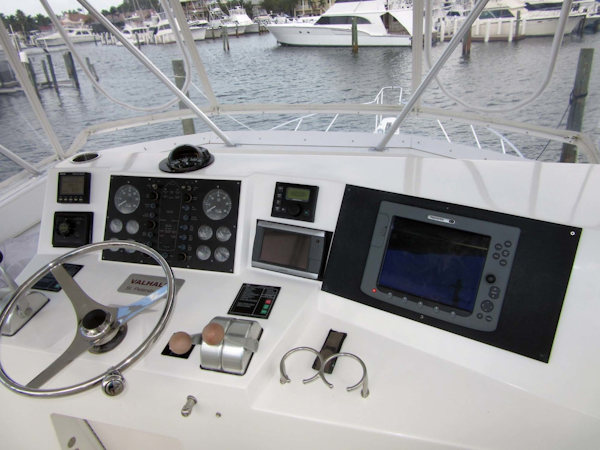 Viking-Flybridge Convertible 2001-VALHALLA Tierra Verde-Florida-United States-Helm Electronics-1492733