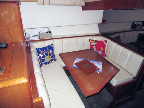 Viking-Flybridge Convertible 2001-VALHALLA Tierra Verde-Florida-United States-Convertible Dinette Port Mid-1492711