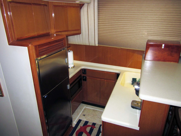 Viking-Flybridge Convertible 2001-VALHALLA Tierra Verde-Florida-United States-Galley Starboard Mid-1492718