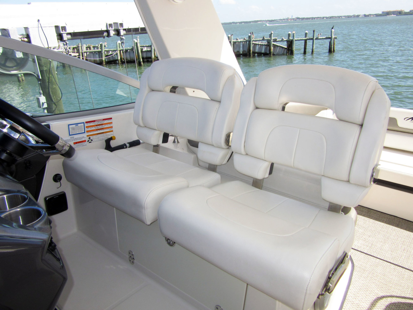 Monterey-355 Sport Yacht 2014-Sunset Serenity St. Petersburg-Florida-United States-Bolsters Down-1498598 | Thumbnail