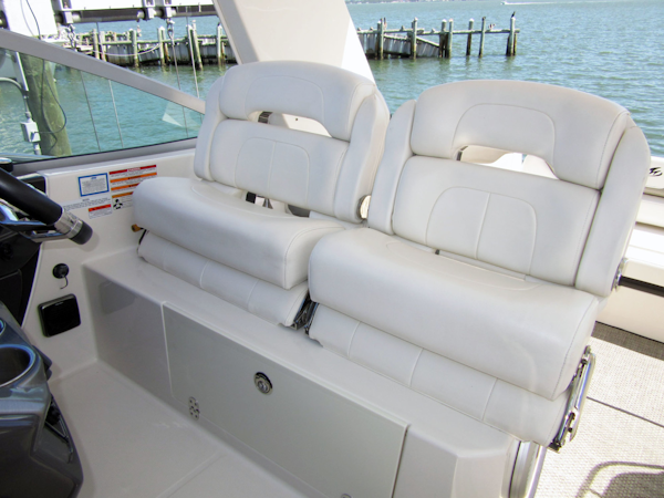 Monterey-355 Sport Yacht 2014-Sunset Serenity St. Petersburg-Florida-United States-Helm Seat-1498597