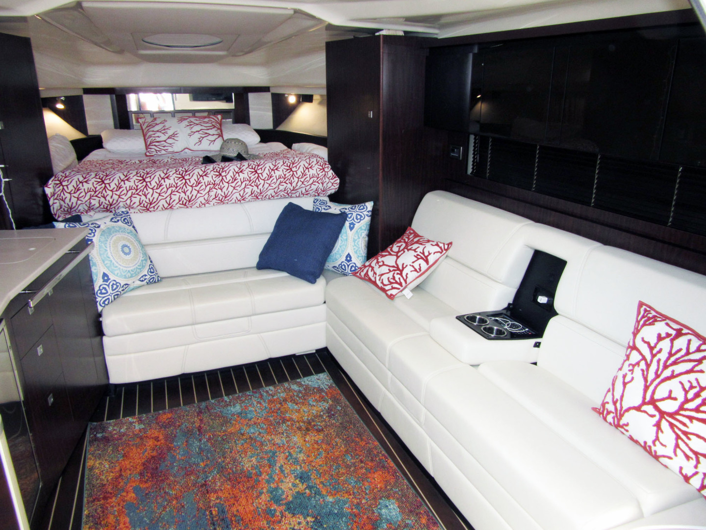 Monterey-355 Sport Yacht 2014-Sunset Serenity St. Petersburg-Florida-United States-Overall Salon Forward-1498588 | Thumbnail