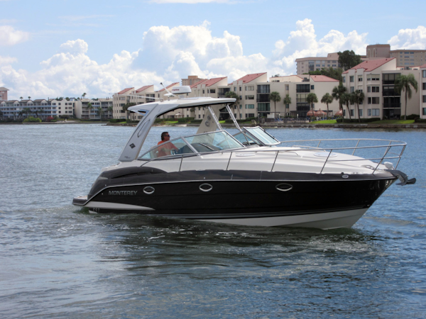 Monterey-355 Sport Yacht 2014-Sunset Serenity St. Petersburg-Florida-United States-Starboard Side-1498625