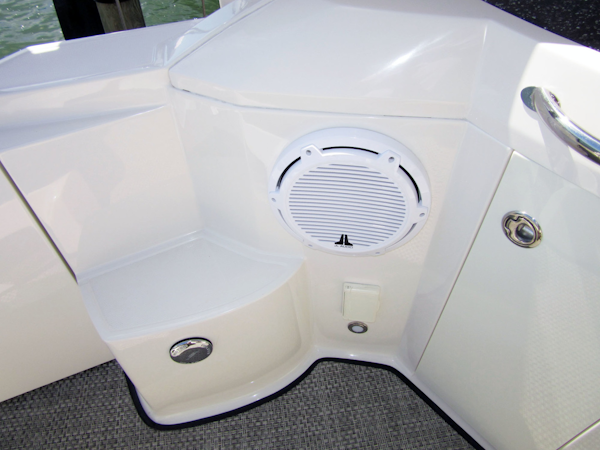 Monterey-355 Sport Yacht 2014-Sunset Serenity St. Petersburg-Florida-United States-Cockpit Sub Woofer-1498605