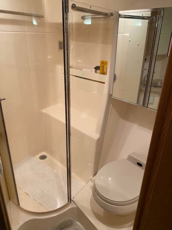 Tiara Yachts-Express 1998-Problem Child Seattle-Washington-United States-Head Shower-1511415