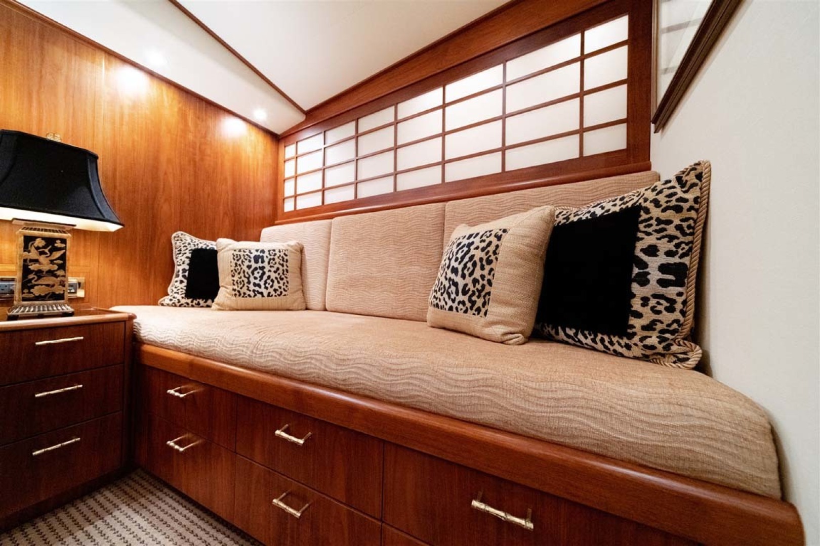 Jim Smith-Convertible Sportfish 2006-Silky Palm Beach-Florida-United States-Full Sofa with Storage Below-1517010 | Thumbnail