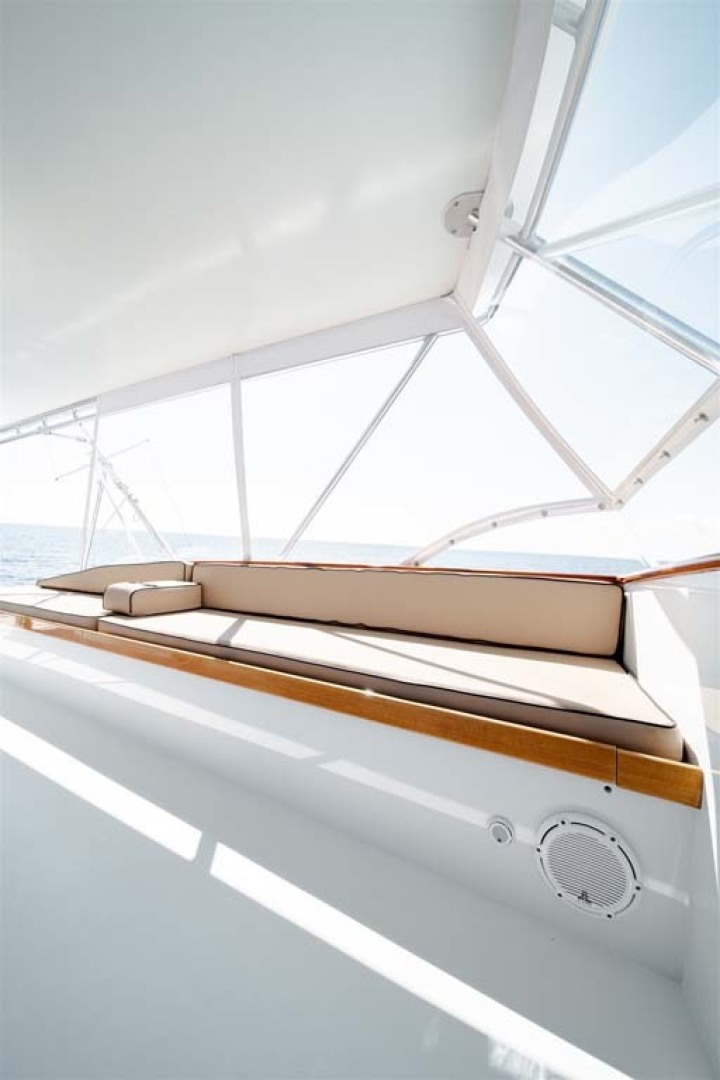 Jim Smith-Convertible Sportfish 2006-Silky Palm Beach-Florida-United States-Flybridge Port Forward Seating-1517024 | Thumbnail