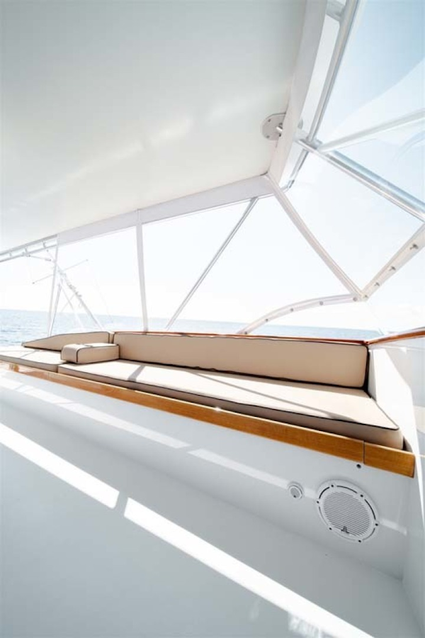 Jim Smith-Convertible Sportfish 2006-Silky Palm Beach-Florida-United States-Flybridge Port Forward Seating-1517024