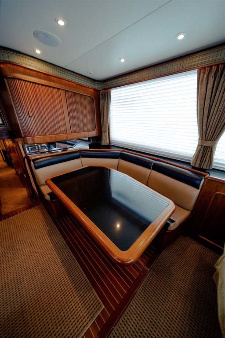 Jim Smith-Convertible Sportfish 2006-Silky Palm Beach-Florida-United States-Extra Large Dinette with Seating for Six and a Lavish Custom Table-1516994 | Thumbnail