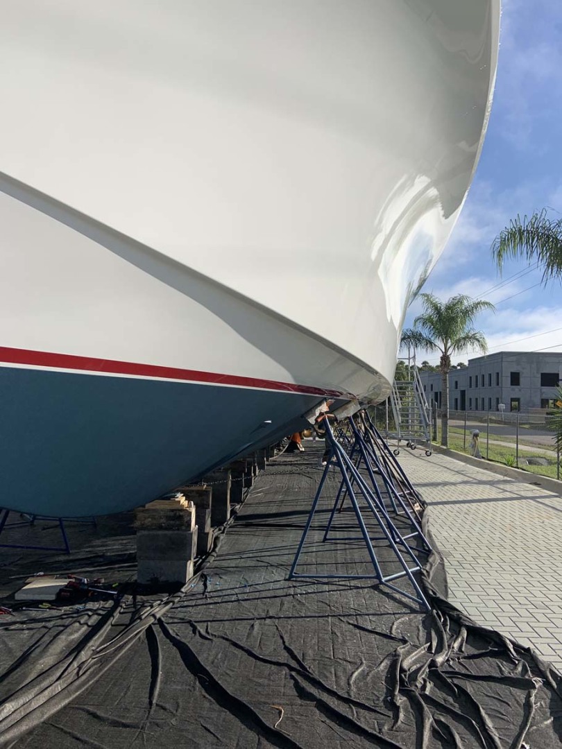 Jim Smith-Convertible Sportfish 2006-Silky Palm Beach-Florida-United States-Bottom Job And Hull Sides Waxed 11.2021-3151094 | Thumbnail