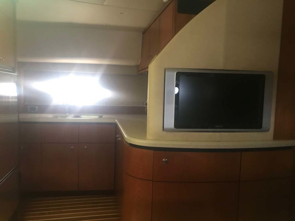 Tiara Yachts-Sovran 2007-Dauntless Palm Coast-Florida-United States-Galley and TV-1536868