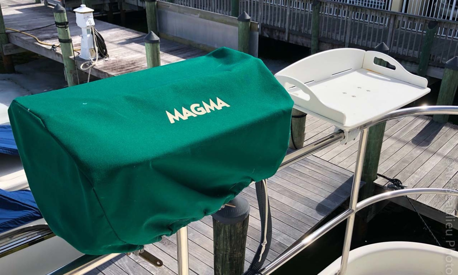 Leopard-37 PC 2008-Even Keel Cocoa Beach-Florida-United States-Magma Propane Grill And Cooking Table-1546924 | Thumbnail