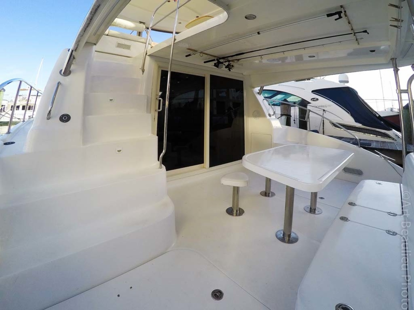 Leopard-37 PC 2008-Even Keel Cocoa Beach-Florida-United States-Aft Deck Looking Starboard-1546926 | Thumbnail