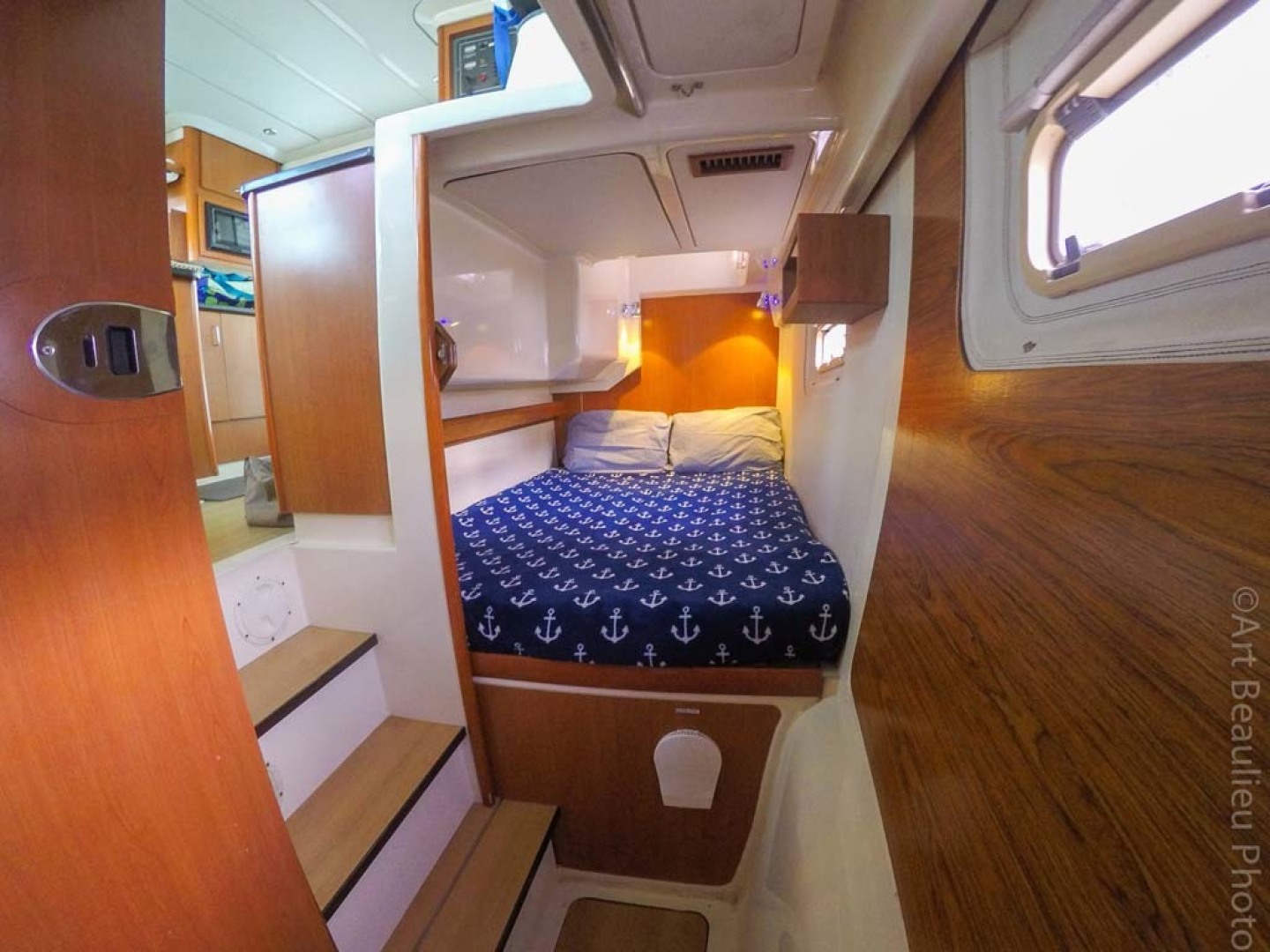 Leopard-37 PC 2008-Even Keel Cocoa Beach-Florida-United States-Starboard Master Stateroom-1546912 | Thumbnail
