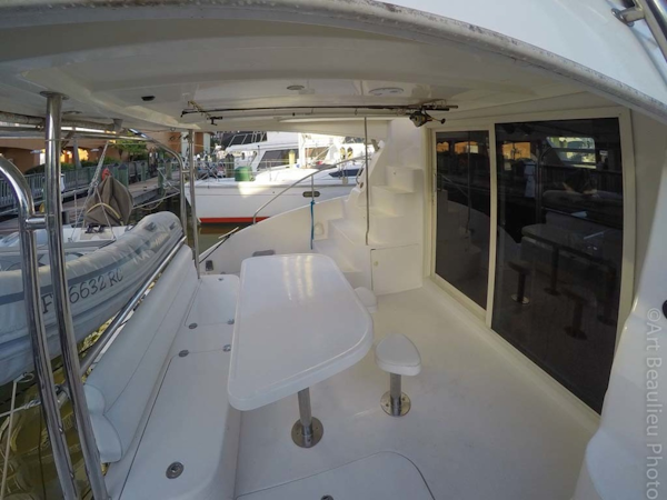 Leopard-37 PC 2008-Even Keel Cocoa Beach-Florida-United States-Aft Deck Looking Port-1546928