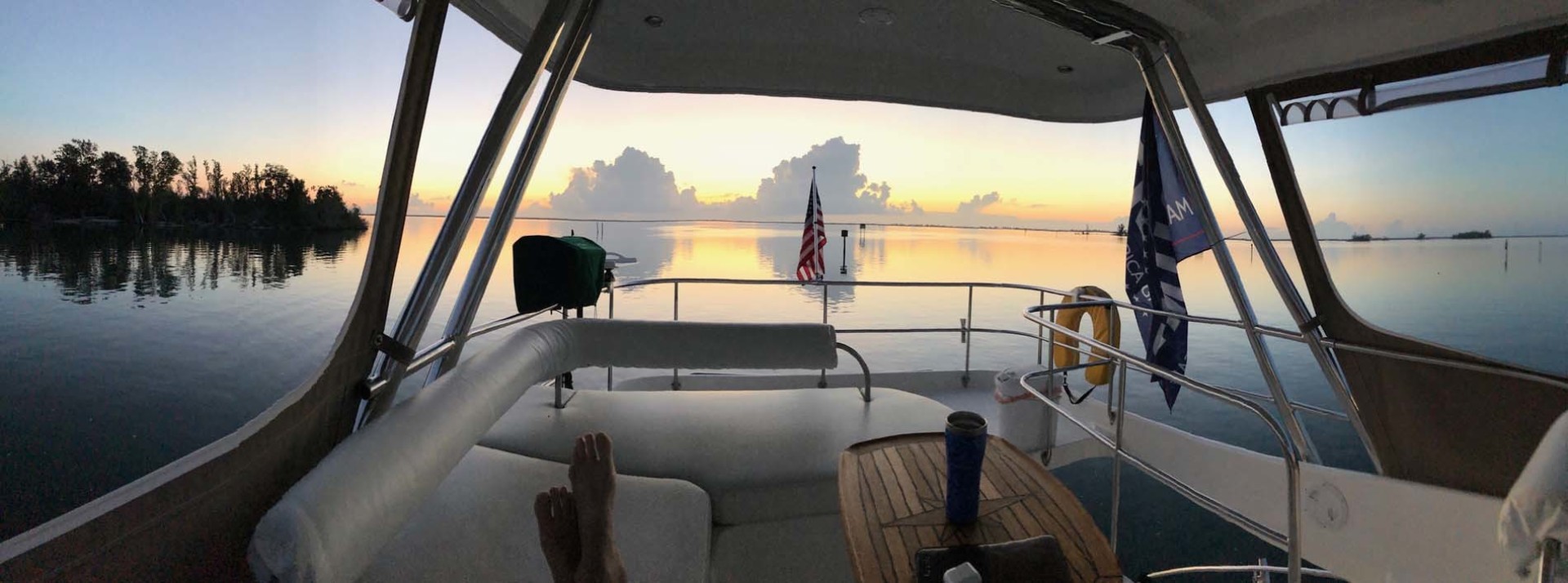 Leopard-37 PC 2008-Even Keel Cocoa Beach-Florida-United States-Flybridge Looking Aft-1546923 | Thumbnail