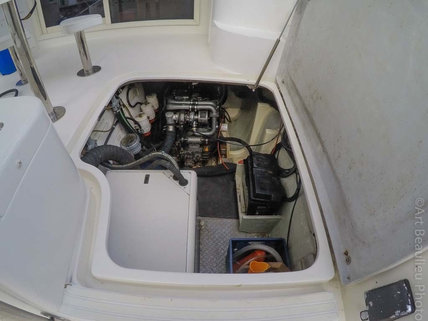 Leopard-37 PC 2008-Even Keel Cocoa Beach-Florida-United States-Engine Compartment Access-1546929 | Thumbnail