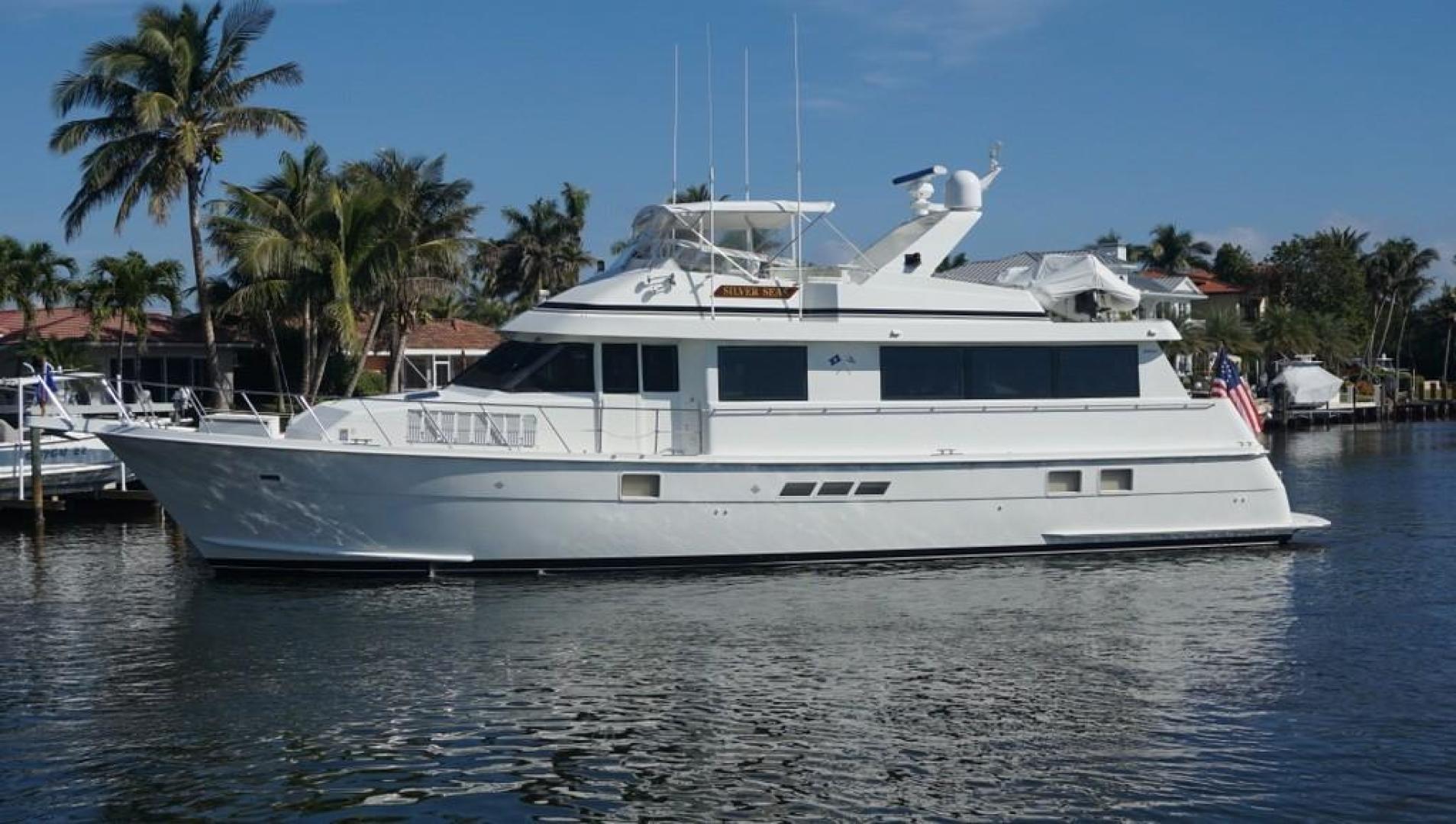 Used Hatteras 70' Sport Deck For Sale In Florida | Silver Seas