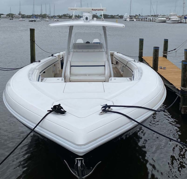 Intrepid-375 CC 2015 -Stuart-Florida-United States-Bow From Ahead-1558717