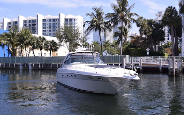 Sea Ray-460 Sundancer 2002-The Payoff Key Biscayne-Florida-United States-Bow View-1569350