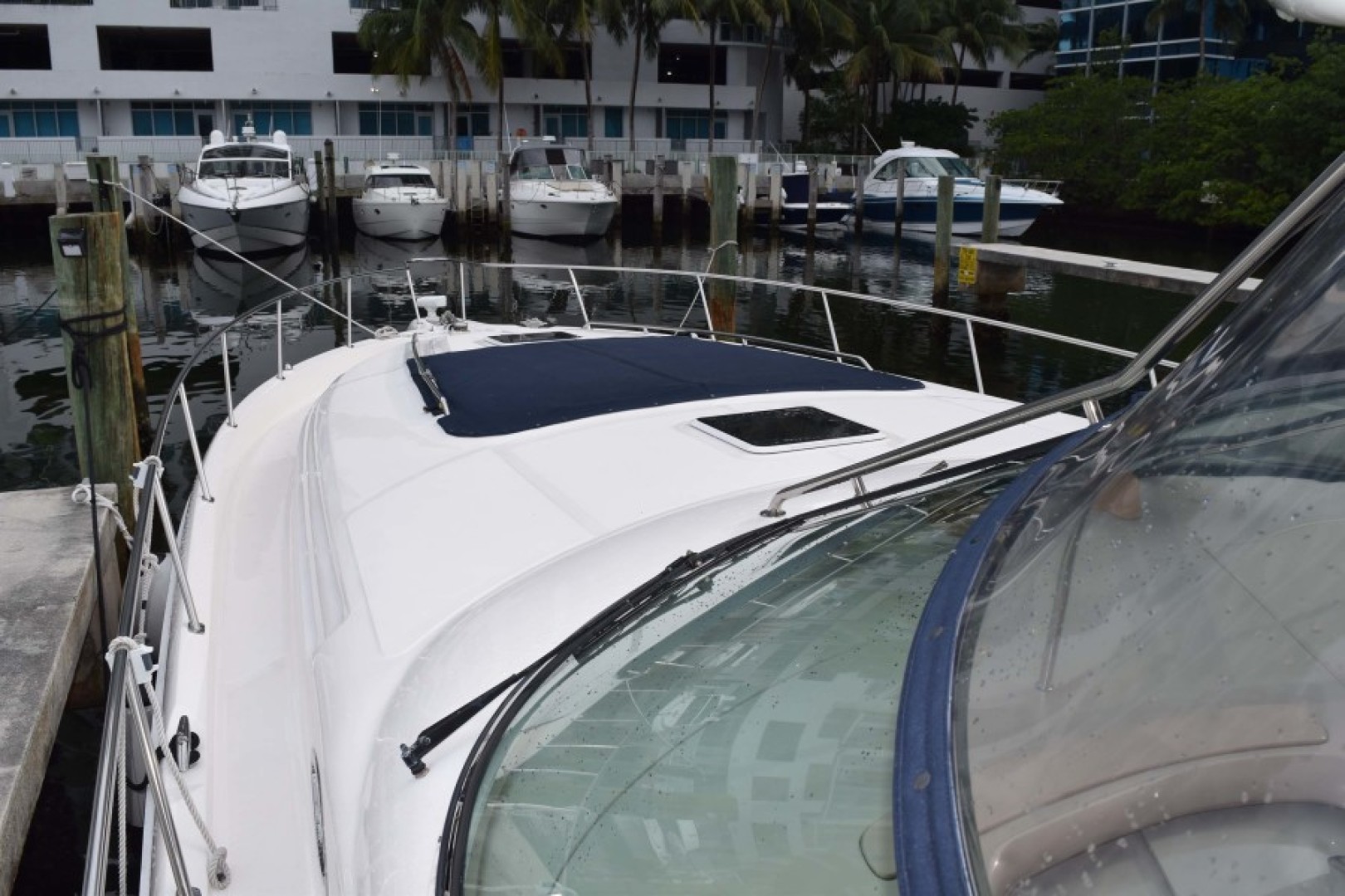 Sea Ray-460 Sundancer 2002-The Payoff Key Biscayne-Florida-United States-PORT Side View to Bow-1569330 | Thumbnail