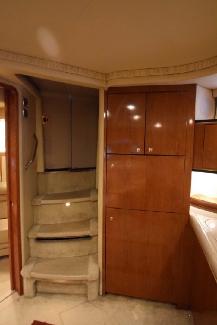 Sea Ray-460 Sundancer 2002-The Payoff Key Biscayne-Florida-United States-Steps to Cockpit-1569305 | Thumbnail