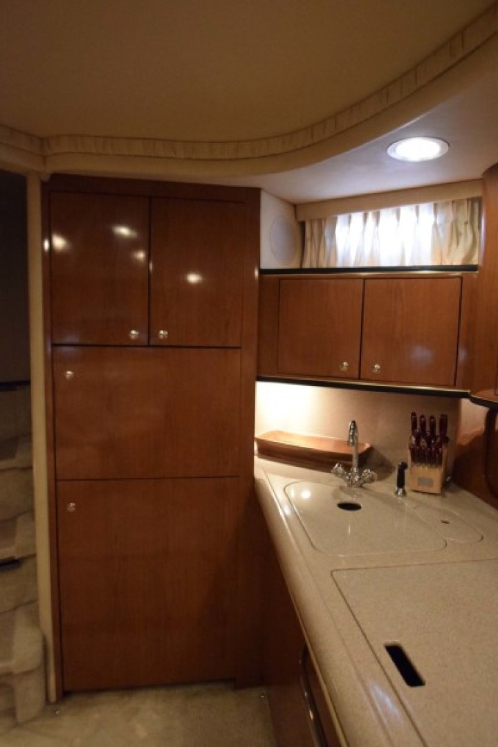 Sea Ray-460 Sundancer 2002-The Payoff Key Biscayne-Florida-United States-Galley with Focus on Refrigerator-1569307 | Thumbnail