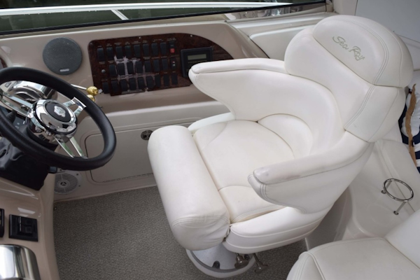 Sea Ray-460 Sundancer 2002-The Payoff Key Biscayne-Florida-United States-Helm Seating-1569336