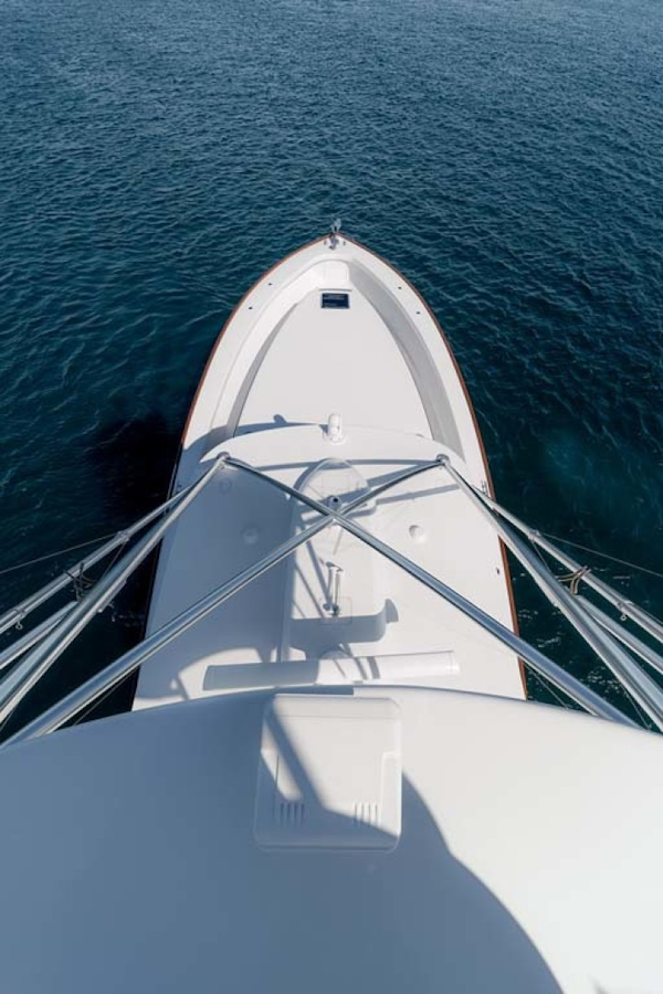 Jim Smith-Walkaround Express 2018-Eurybia North Palm Beach-Florida-United States-View of the Foredeck from the Tower-1573745
