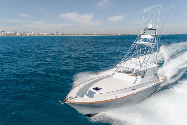 Jim Smith-Walkaround Express 2018-Eurybia North Palm Beach-Florida-United States-Port Bow Running View-1573767