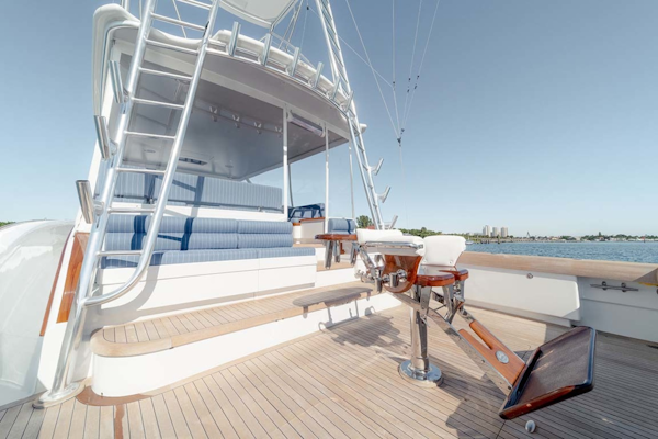 Jim Smith-Walkaround Express 2018-Eurybia North Palm Beach-Florida-United States-Teak Cockpit Floor-1573751