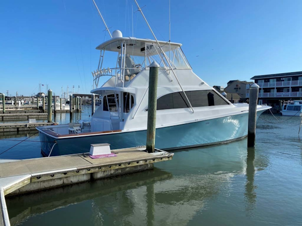 Ocean Yachts-Super Sport 1998-MJs Cape May-New Jersey-United States-Starboard View at the Dock-1586527