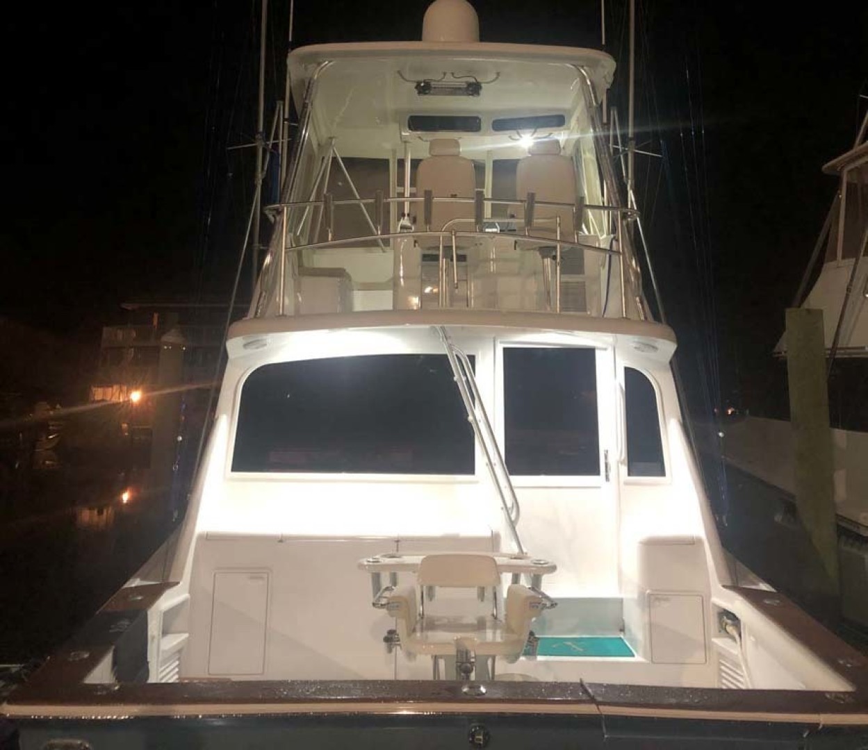 Ocean Yachts-Super Sport 1998-MJs Cape May-New Jersey-United States-Night Lighting-1586522 | Thumbnail