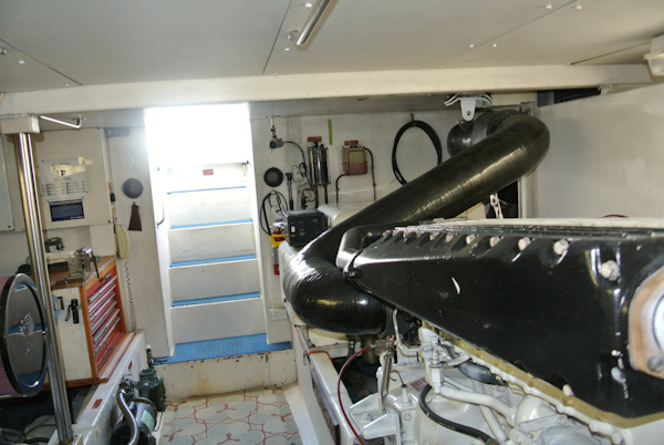 West Bay-Sonship 58 1997-CAVILEAH Stuart-Florida-United States-Engine Room-1593703