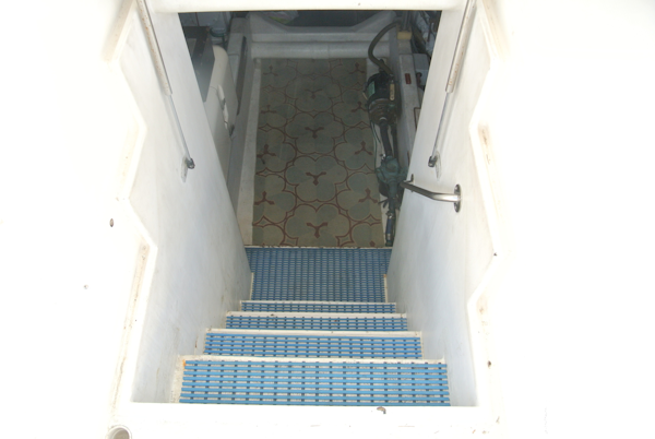 West Bay-Sonship 58 1997-CAVILEAH Stuart-Florida-United States-Engine Room Access-1593699