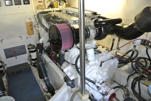 West Bay-Sonship 58 1997-CAVILEAH Stuart-Florida-United States-Engine Room-1593701