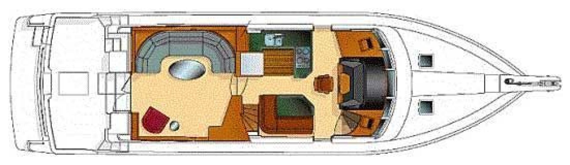 West Bay-Sonship 58 1997-CAVILEAH Stuart-Florida-United States-On Deck Layout-1593713 | Thumbnail