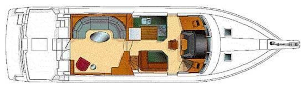 West Bay-Sonship 58 1997-CAVILEAH Stuart-Florida-United States-On Deck Layout-1593713