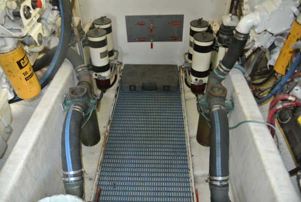 West Bay-Sonship 58 1997-CAVILEAH Stuart-Florida-United States-Engine Room-1593700