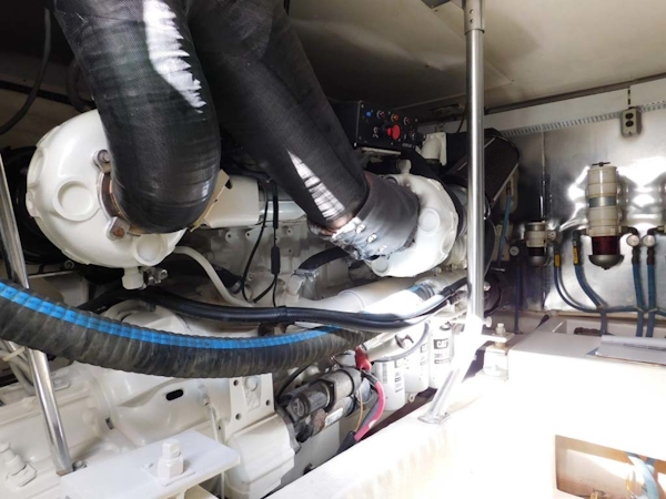 Ocean Yachts-Super Sport 2005-Missin The Buck Daytona Beach-Florida-United States-Engine Room-1599559