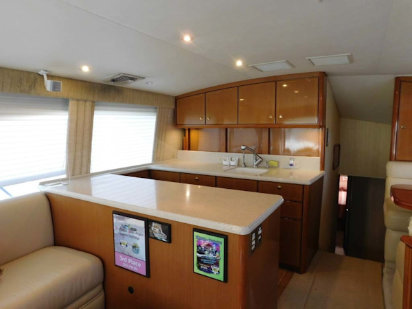 Ocean Yachts-Super Sport 2005-Missin The Buck Daytona Beach-Florida-United States-Galley Port Forward-1599518