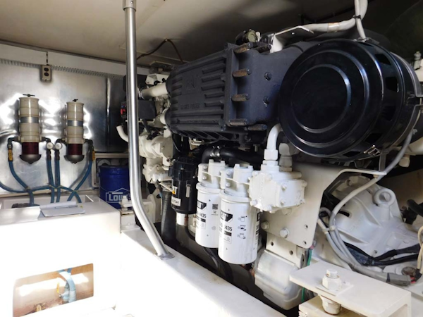 Ocean Yachts-Super Sport 2005-Missin The Buck Daytona Beach-Florida-United States-Engine Room-1599561