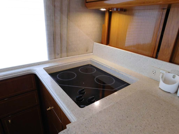 Ocean Yachts-Super Sport 2005-Missin The Buck Daytona Beach-Florida-United States-Force 10 3-Burner Electric Cooktop-1599522